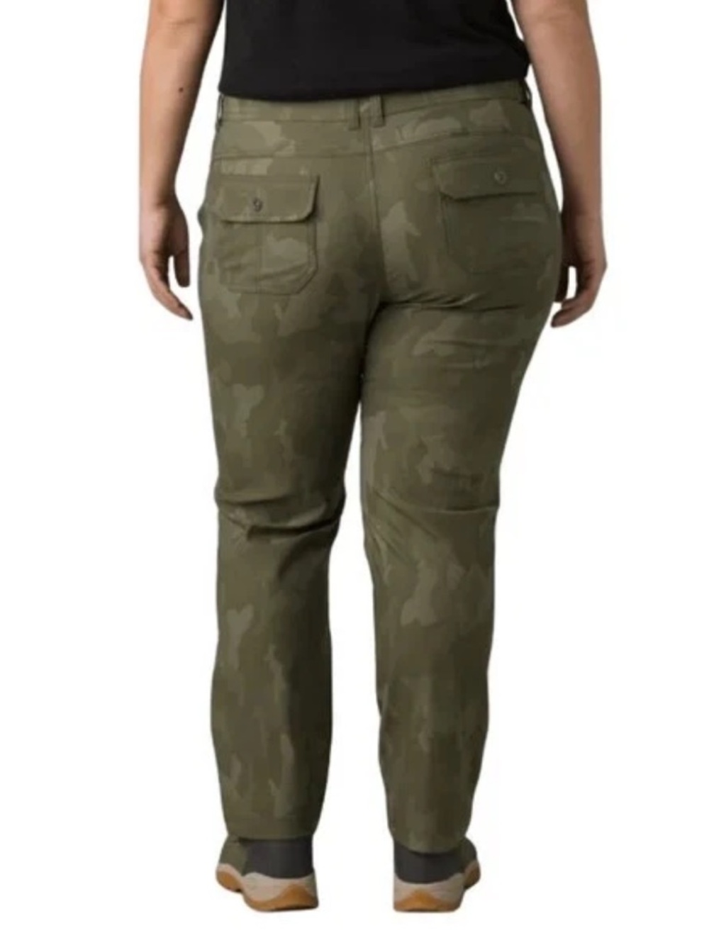 NWT prAna Sage Camo Halle Straight Pant Plus II Size 22W Active Outdoors Casual - Picture 3 of 12